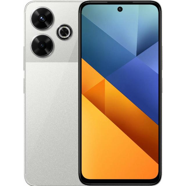 Смартфон Xiaomi POCO M6 8/256Gb Global, серебристый