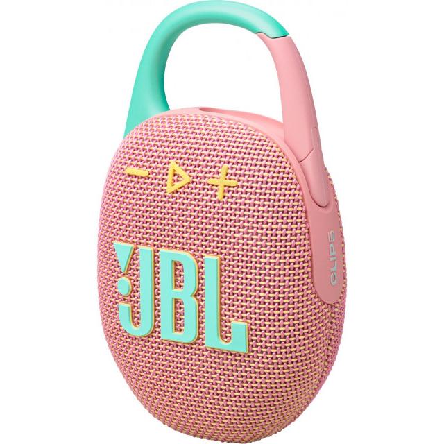 Портативная колонка JBL Clip 5, Розовый