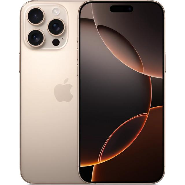 Смартфон Apple iPhone 16 Pro Max 256Gb nano SIM + eSIM, Desert Titanium