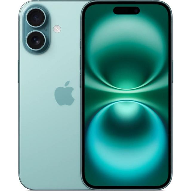 Смартфон Apple iPhone 16 128Gb nano SIM + eSIM, зелёный