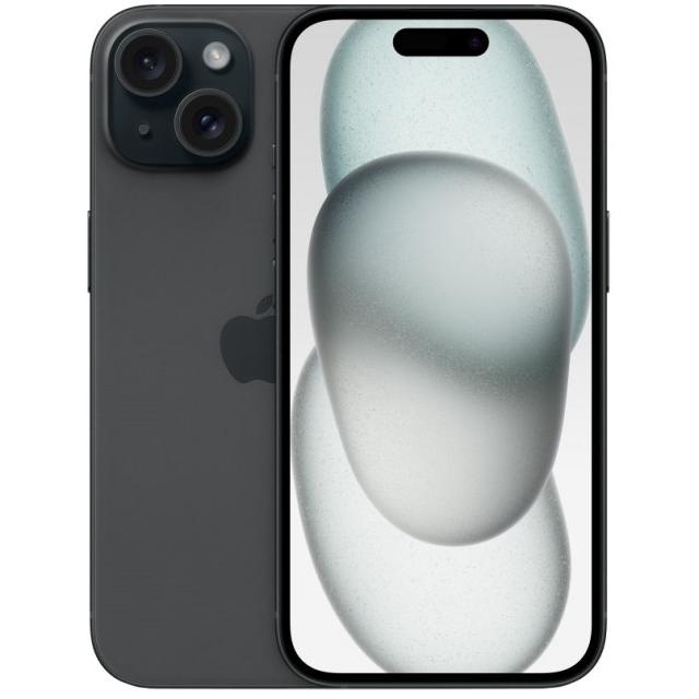Смартфон Apple iPhone 15 128Gb Nano SIM + eSIM, черный