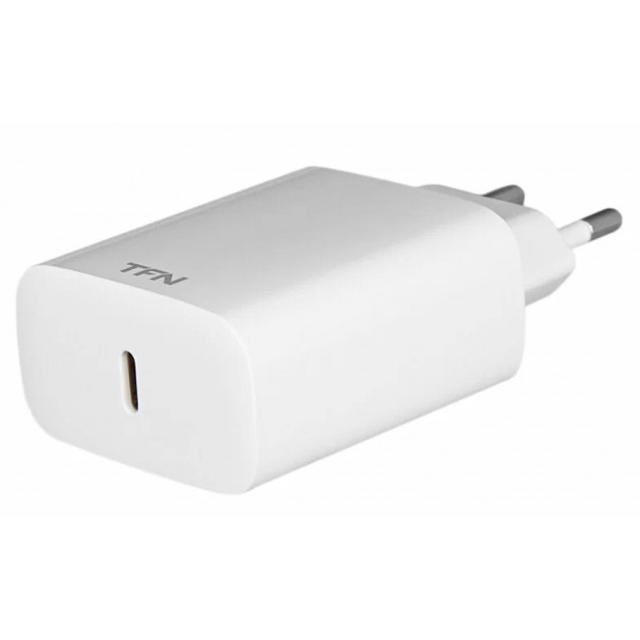 Сетевое зарядное устройство TFN RAPID Type-C PD, 20W (TFN-WC09), белый