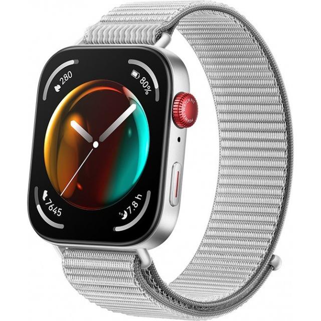 Умные часы HUAWEI Watch FIT 3 (1,82", NFC, IP68, 400мАч) SLO-B19 RU, Серый с нейлоновым ремешком