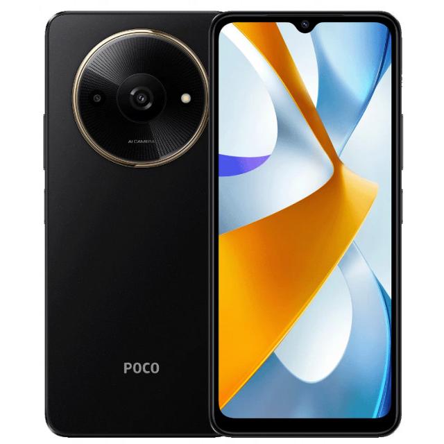 Смартфон Xiaomi POCO C61 3/64Gb RU, черный