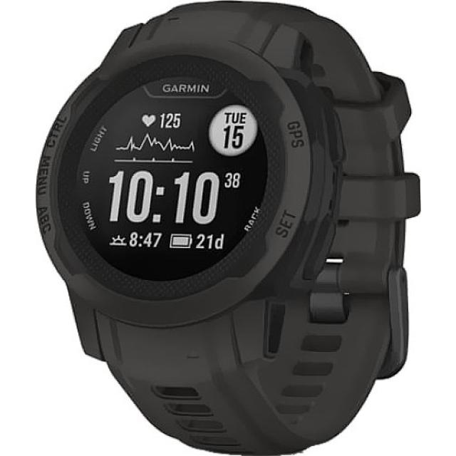 Умные часы GARMIN Instinct 2S (0.79", 156x156, Gorilla Glass, ANT+, BT, GPS, для Android, iOS), Черный
