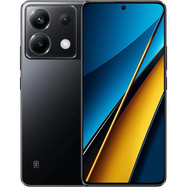Смартфон Xiaomi POCO X6 12/256Gb 5G (6.67" AMOLED 120 Гц, NFC, 5100мАч) RU, Черный