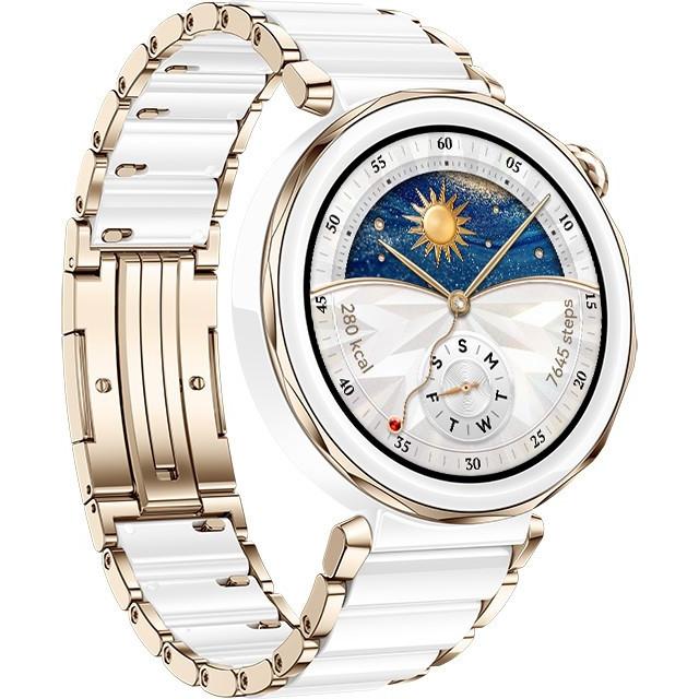 Умные часы HUAWEI Watch GT 5 Pro 42mm RU, керамический белый