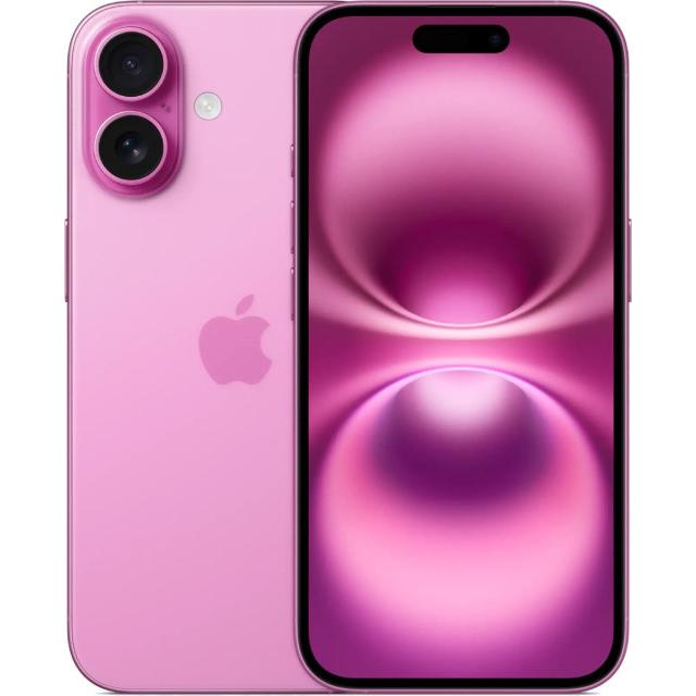 Смартфон Apple iPhone 16 128Gb nano SIM + eSIM, розовый