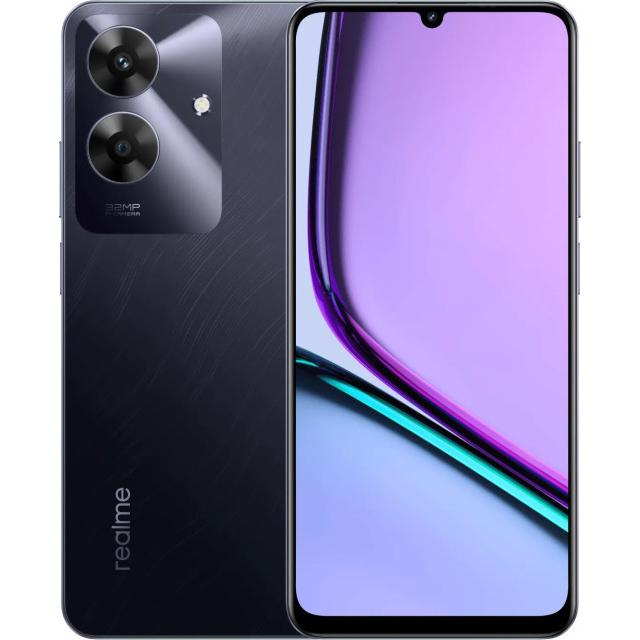 Смартфон Realme Note 60 6/128Gb RU, полуночный черный