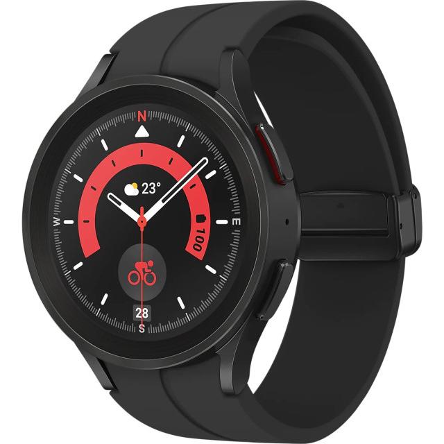 Умные часы Samsung Galaxy Watch 5 Pro 45mm SM-R920, Black Titanium