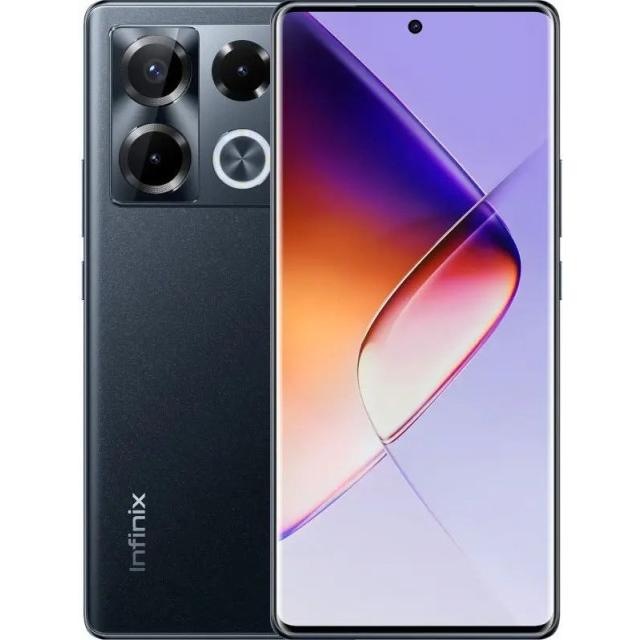 Смартфон Infinix Note 40 Pro 8/256Gb (6.78" AMOLED, NFC, 5000мАч), Obsidian Black