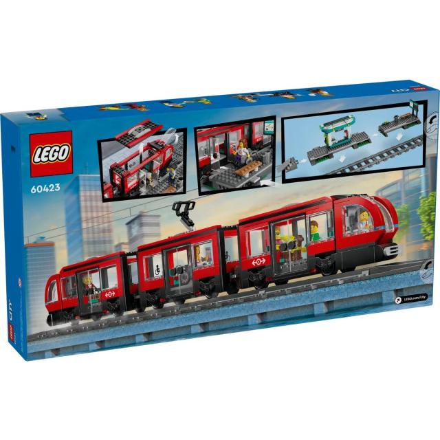 Конструктор LEGO City Трамвай и Станция 60423