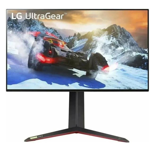 Монитор LG UltraGear 27GP95RP-B (3840x2160, IPS, 160Гц, 2хHDMI, 1хDP), черный/красный