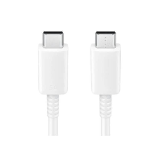Кабель Samsung USB-C - USB-C, 1m 5A 100W EP-DN975BWEG, белый