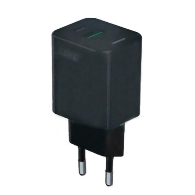 СЗУ Eofe E306 30W 3A Type-C + Type-A (EOF-6977073781508), черный