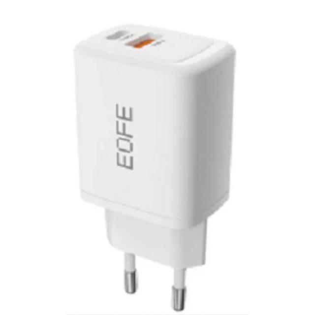 СЗУ Eofe E303 30W 3A Type-C + Type-A, белый
