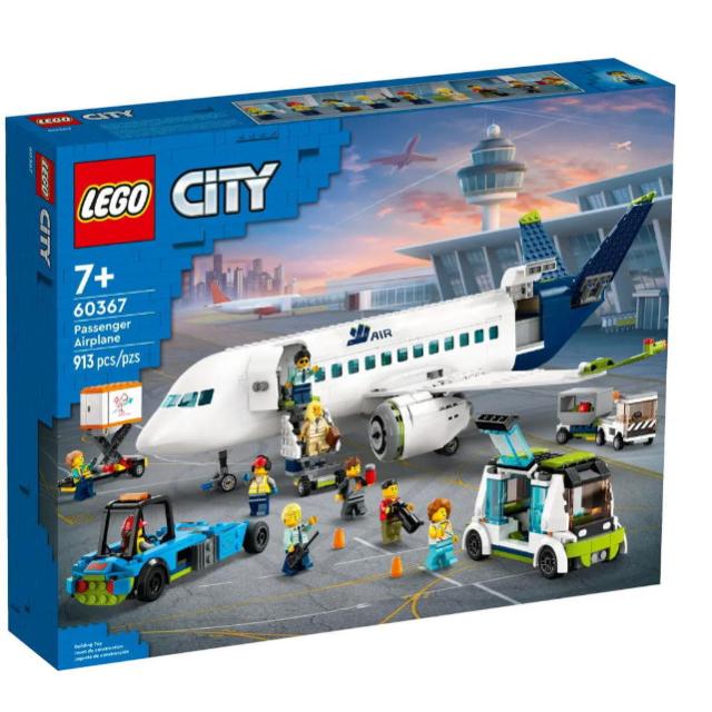 Конструктор LEGO City 60367 Пассажирский самолет