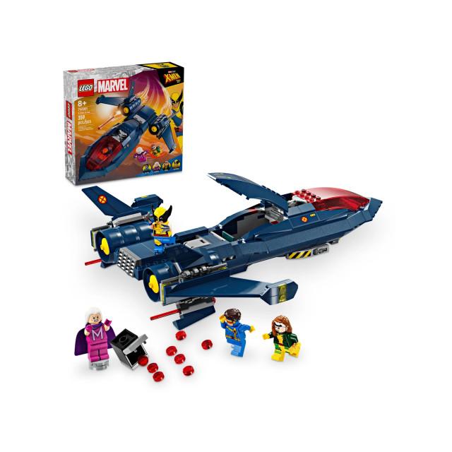Конструктор LEGO Marvel Super Heroes 76281 Истребитель X-Jet Люди Икс