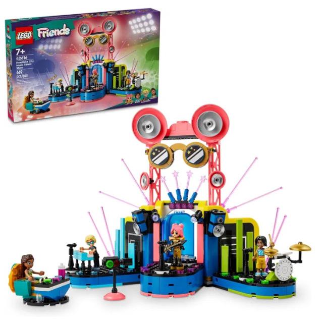 Конструктор LEGO Friends 42616 Музыкальное шоу талантов в Хартлейк-Сити
