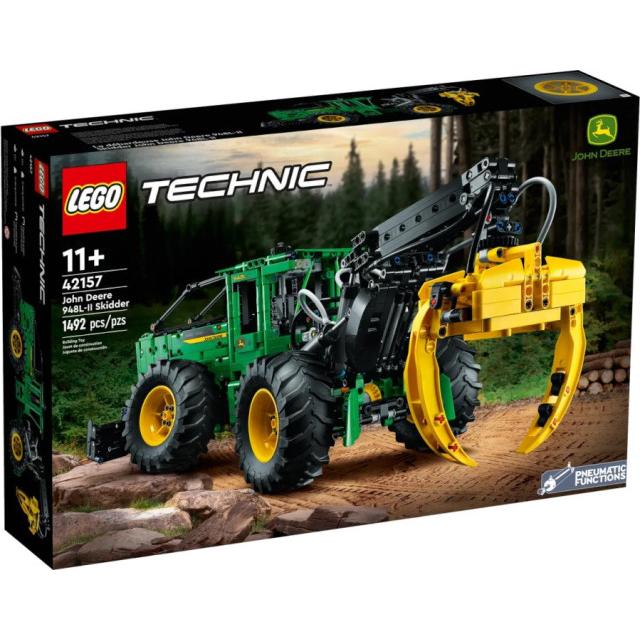 Конструктор LEGO Technic 42157 Трелевочный трактор «John Deere 948L-II»
