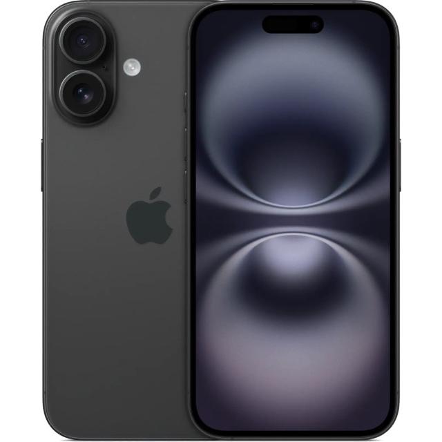 Смартфон Apple iPhone 16 128Gb Dual nano SIM, черный