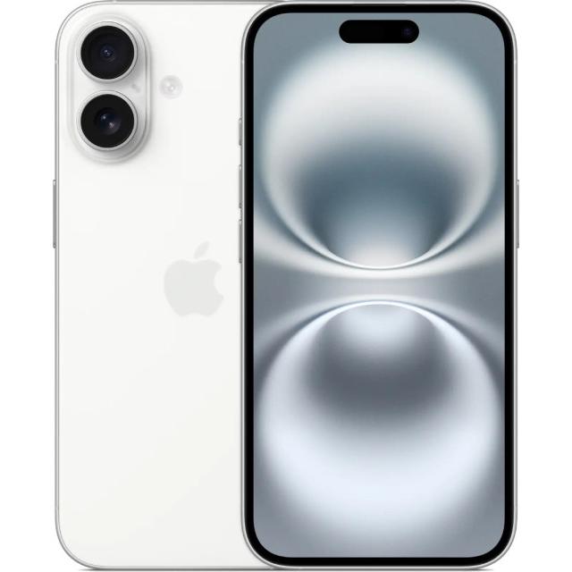 Смартфон Apple iPhone 16 128Gb Dual nano SIM, белый