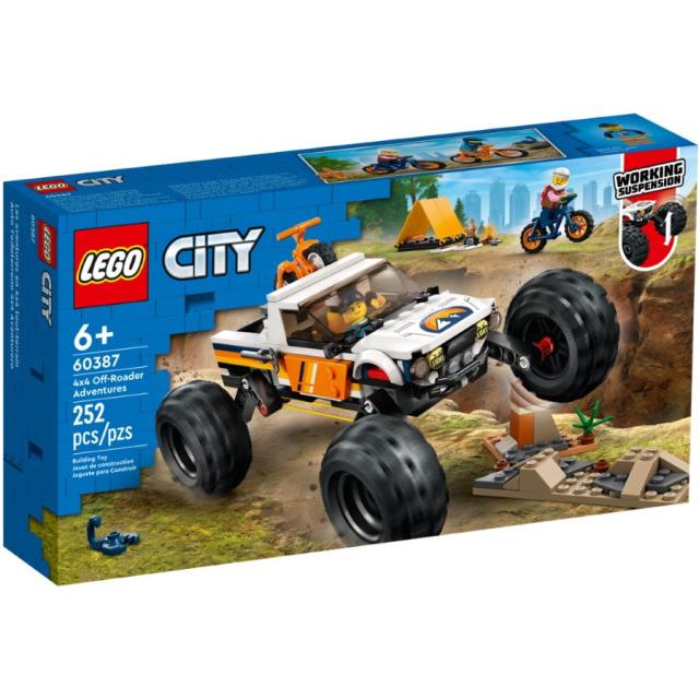 Конструктор LEGO City 60387 4x4 Off-Roader Adventures