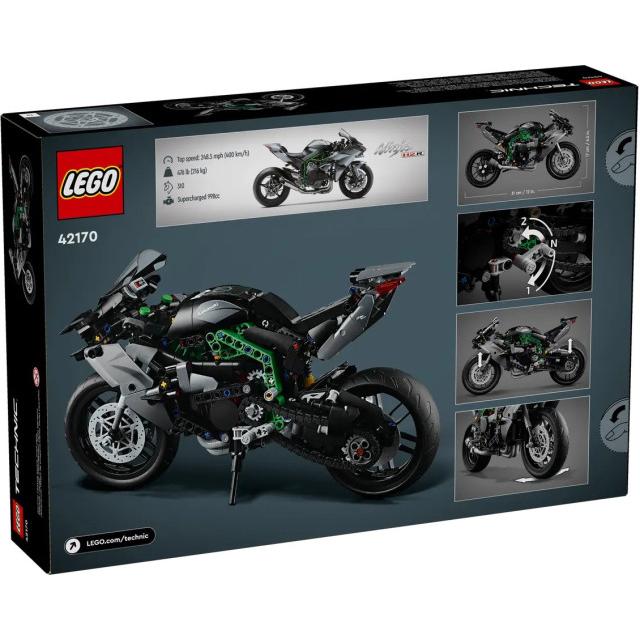 Конструктор LEGO Technic 42170 Конструктор Мотоцикл Kawasaki Ninja H2R