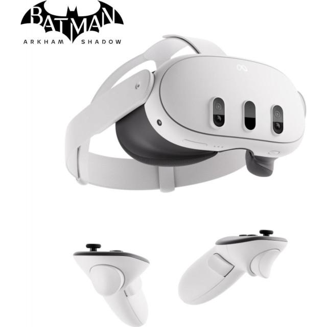 Шлем виртуальной реальности Oculus Quest 3 512Gb, белый (c игрой Batman: Arkham Shadow)