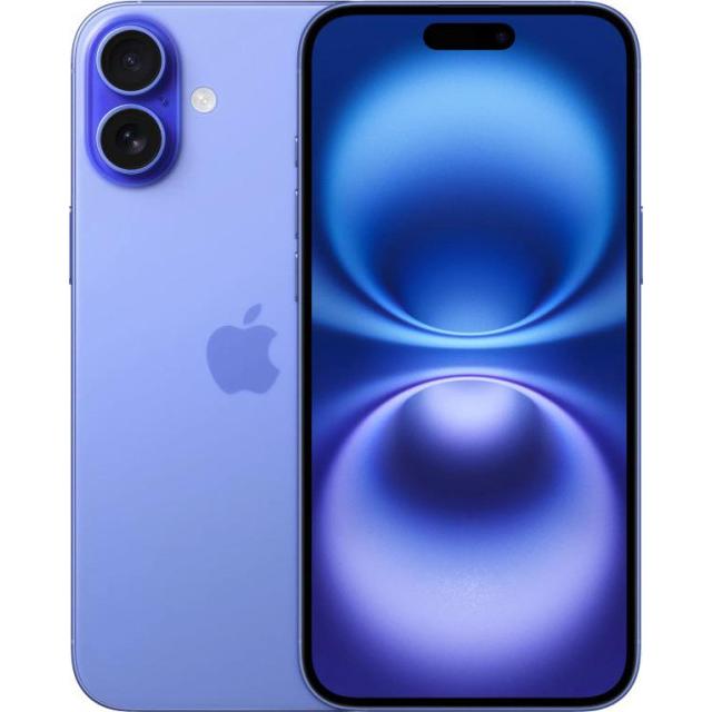 Смартфон Apple iPhone 16 Plus 128Gb Dual eSIM, Ultramarine (синий)
