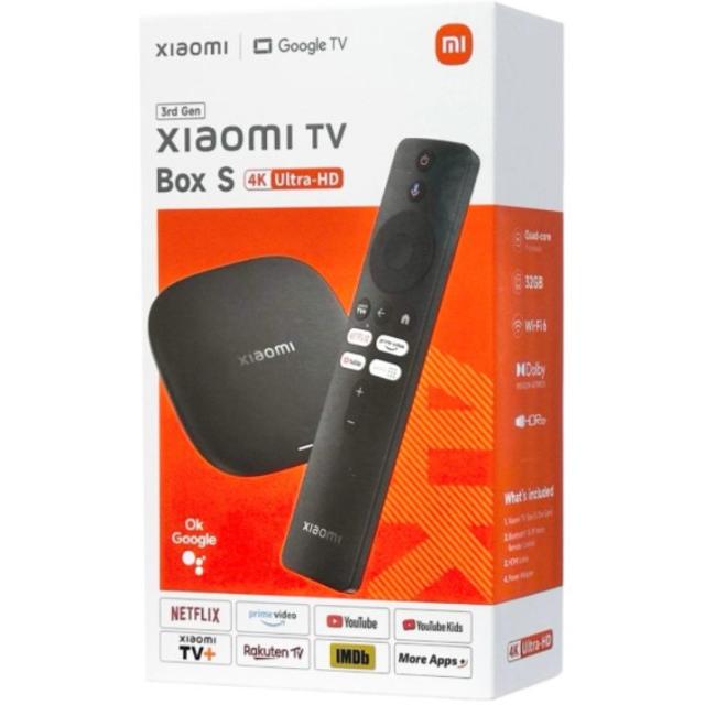 Медиаплеер Xiaomi TV Box S 3rd Gen 4K MDZ-32-AA Global