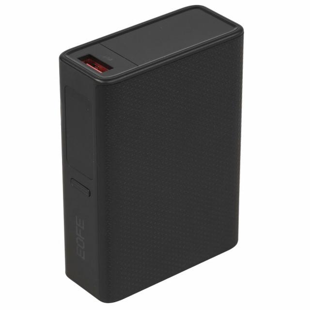 Внешний аккумулятор EOFE G110, LCD 10000мАч, 22.5 Вт, USB-A - 1, USB-C - 1, Черный