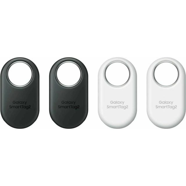 Беспроводная метка Samsung Galaxy SmartTag2 EI-T5600 4шт, (2 белых и 2 черных)