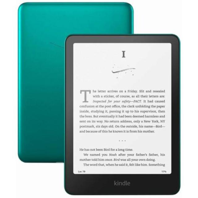 Электронная книга Amazon Kindle PaperWhite 7" 12gen 2024, 32Gb, Wi-Fi, E-Ink, Signature edition, Metallic Jade