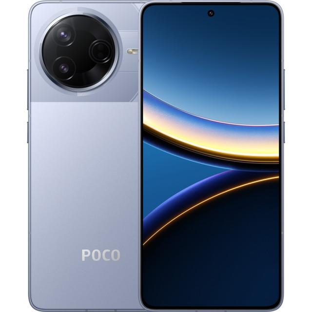 Смартфон Xiaomi POCO F7 Pro 12/512Gb 5G (6.67" AMOLED, 6000мАч) Global, Голубой