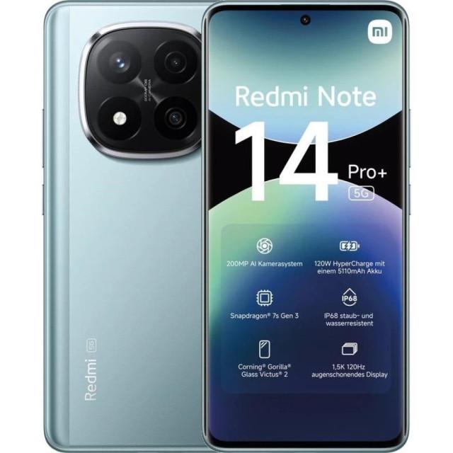 Смартфон Xiaomi Redmi Note 14 Pro Plus 12/512Gb RU, Голубой