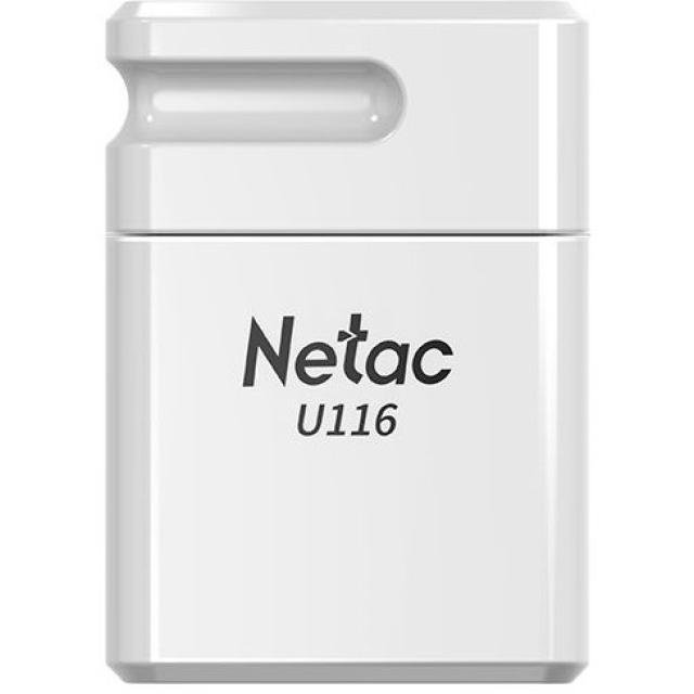Флешка Netac U116 64Gb (NT03U116N-064G-20W), Белый