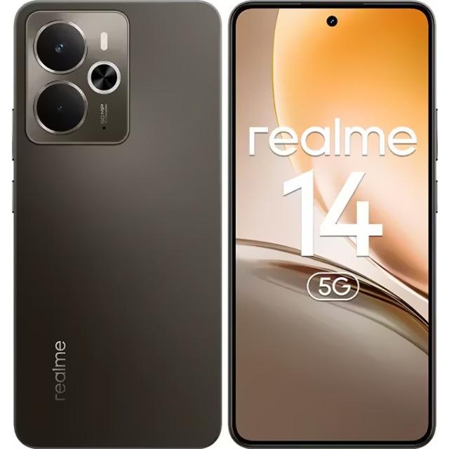 Смартфон Realme 14 5G 12/256Gb RU, Графитовый черный