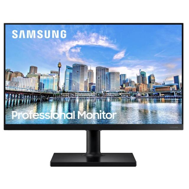 Монитор Samsung 27" T45F 1920x1080, IPS, 75Гц, 2хHDMI, 1хDP (F27T450FQI), черный
