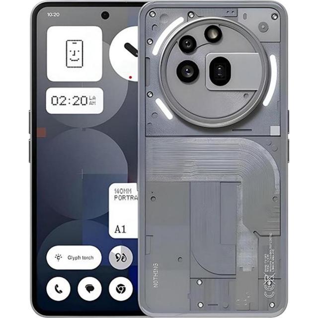 Смартфон Nothing Phone (3a) Pro 12/256Gb Global, Серый