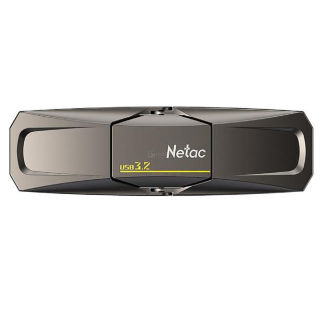 Флешка Netac US5 128Gb USB 3.2/USB Type-C (NT03US5C-128G-32TA), Серый