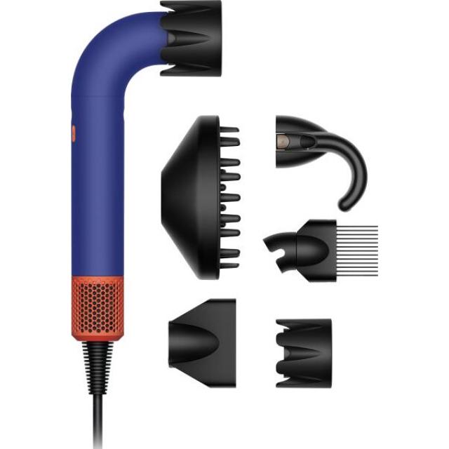 Фен Dyson Supersonic HD18 R Pro, Diffuser (522266-01) EU, Vinca blue/Topaz orange