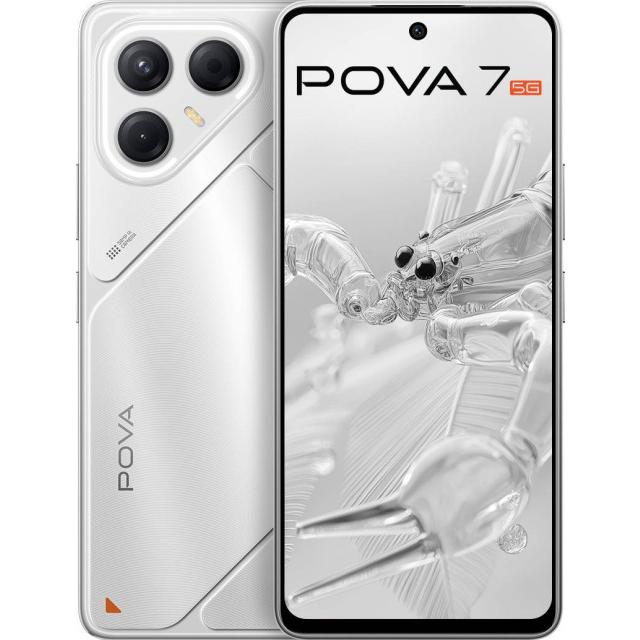Смартфон Tecno POVA 7 5G 8/256Gb RU, Magic Silver