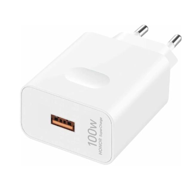 Сетевое зарядное устройство HONOR SuperCharge 100Вт, USB Type-C, без кабеля