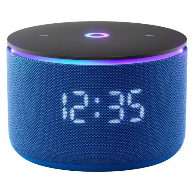 Умная колонка Яндекс Станция Мини 3 Про (с часами) YNDX-00059BLU, Синий