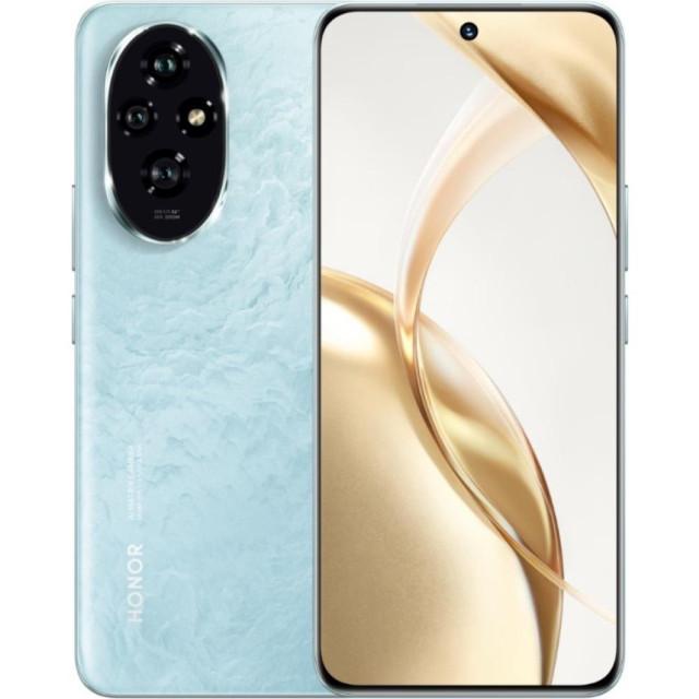 Смартфон HONOR 200 12/256Gb (6.7" AMOLED 120Гц., NFC, 5200мАч) Global, Зеленый