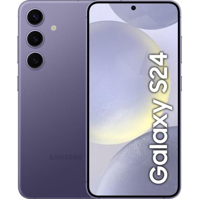 Смартфон Samsung Galaxy S24 8/128Gb (6.2 AMOLED, 4000мАч) SM-S921E, Cobalt Violet