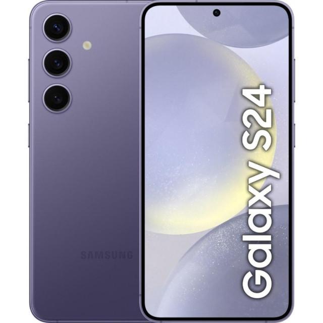 Смартфон Samsung Galaxy S24 8/256Gb (6.2" AMOLED, 4000мАч) SM-S921E, Cobalt Violet
