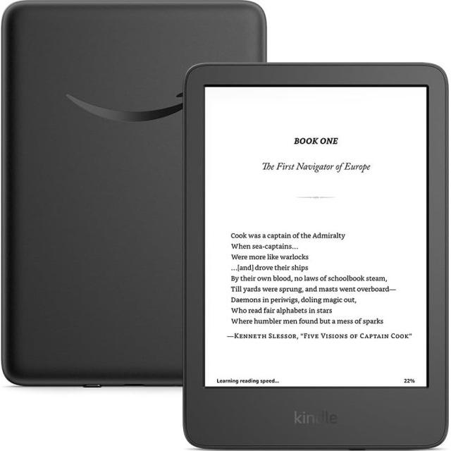 Электронная книга Amazon Kindle 6" 11gen 2024 16Gb, Wi-Fi, Black