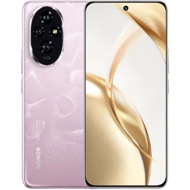 Смартфон HONOR 200 12/512Gb (6.7" AMOLED 120Гц., NFC, 5200мАч) Global, Розовый